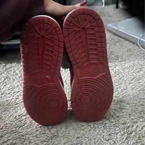 Jordan Kids' Red Sneakers